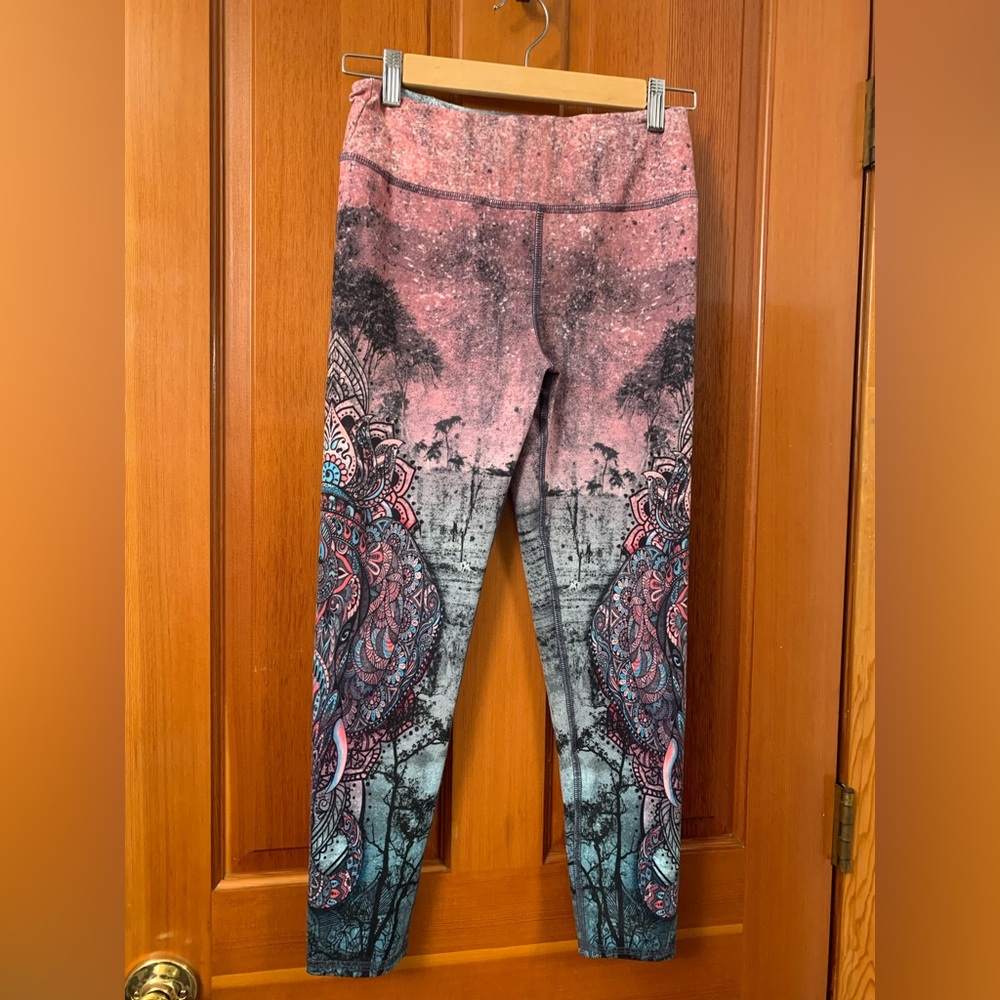 Evolution And Creation Multicolored Leggings - image 1